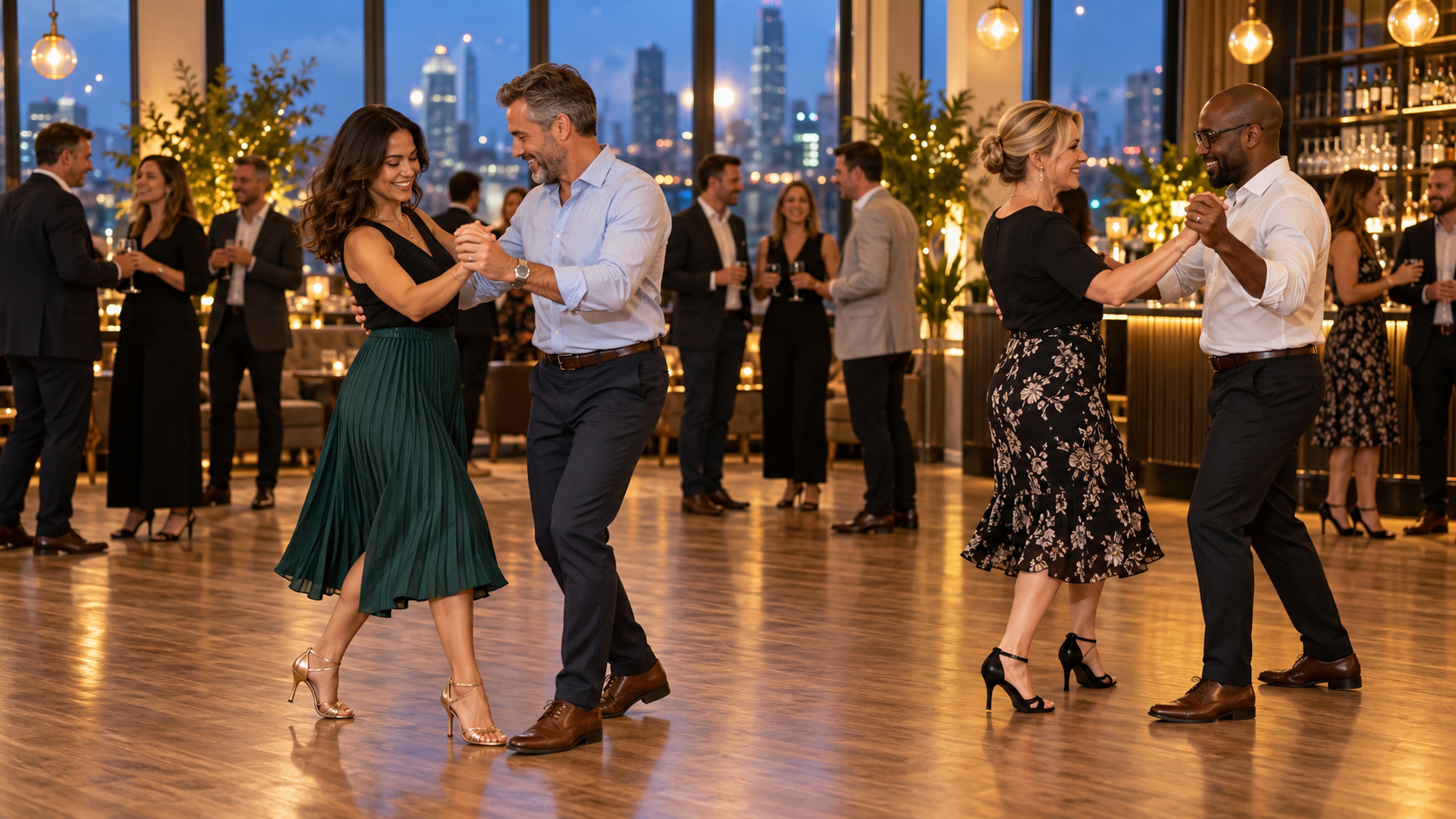 Corporate dance evening in London